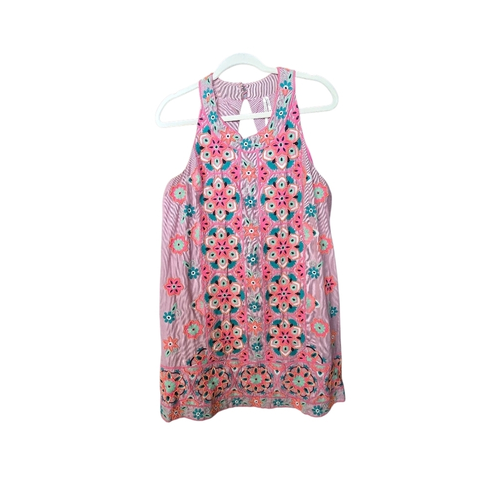 Anthropologie Embroidered & Appliqued Shift Dress - Picture 9 of 15